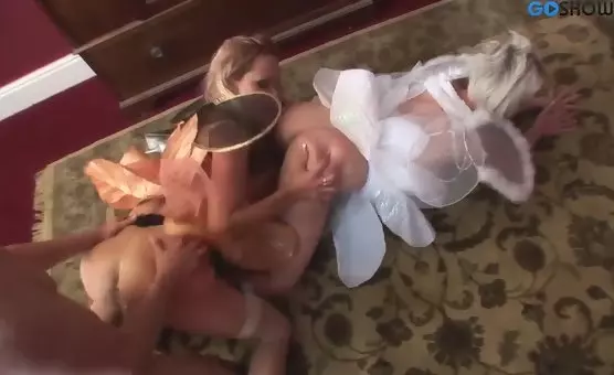 Insatiable Blonde Couple Giant Tits, Rough Fucking, and Multiple Cumshots